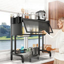 [OFERTA] Organizador de cozinha multifuncional em aço inoxidável + BRINDE: Conjunto de utensílios