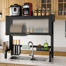 Organizador de Cozinha Multifuncional em Aço Inoxidável + BRINDE: Kit de Utensílios