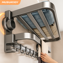 [Leve 2 Pague 1] Suporte Organizador de Banheiro em Aço Inoxidável de Alta Capacidade + BRINDE: 2 Suportes de Canto